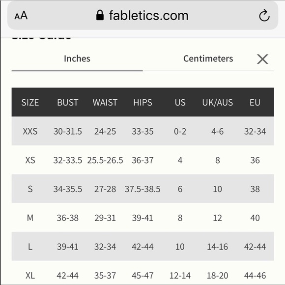 Fabletics Crop Geometric Print Leggings - XS - Picture 9 of 10